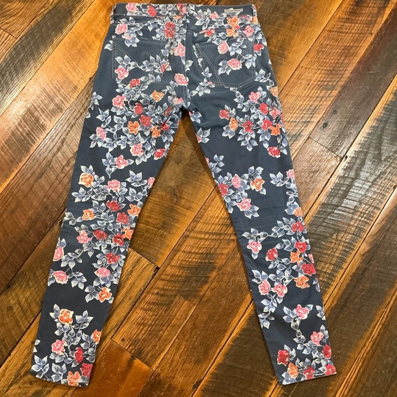 Citizens of Humanity Thompson Medium Rise Skinny Floral Jeans Women’s 28 - Picture 13 of 15